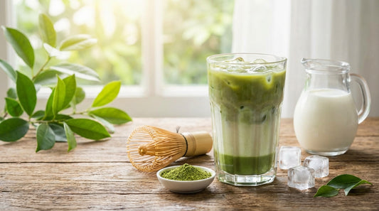 How to Make a Creamy Iced Matcha Latte in 5 Minutes