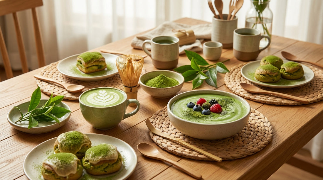 Découvrez 10 façons créatives d'incorporer le matcha dans votre routine quotidienne