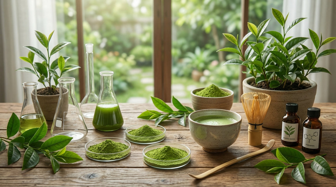 La Science du Matcha : Ce qui fait de cette poudre verte un concentré de nutriments
