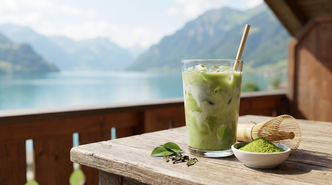 Cremiger Iced Matcha Latte – Schnelles Rezept aus der Schweiz