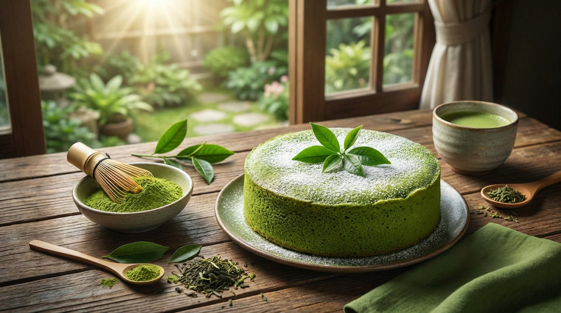Saftiger Matcha Kuchen: Das gelingsichere Rezept für leuchtend grünen Genuss