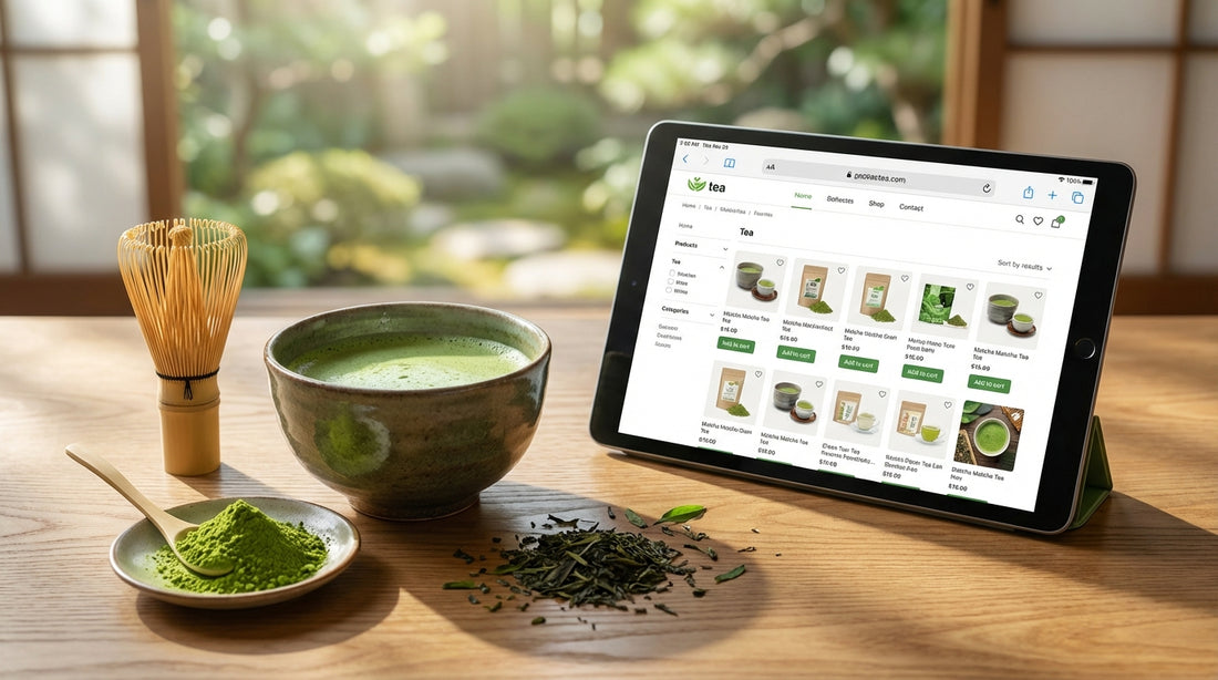 Acquista Matcha online: Il segreto per una carica di energia verde