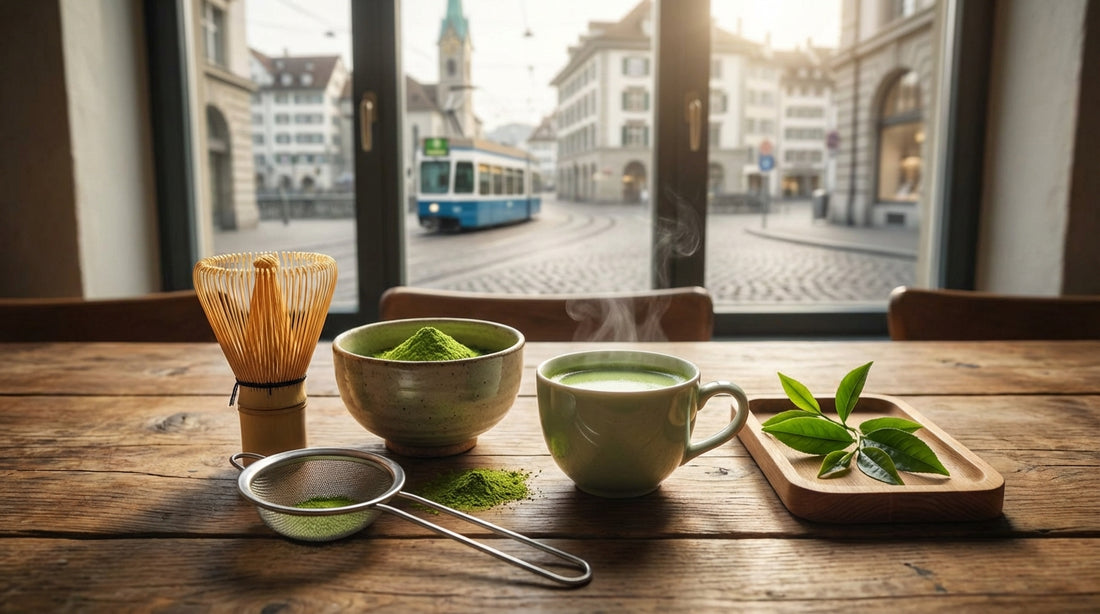 Matcha Zubehör à Zurich : Chasen, Schalen et Siebe pour un rituel parfait
