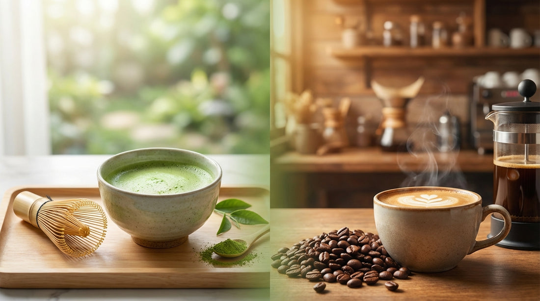 Matcha vs. Kaffee: Der beste Start in den Tag?