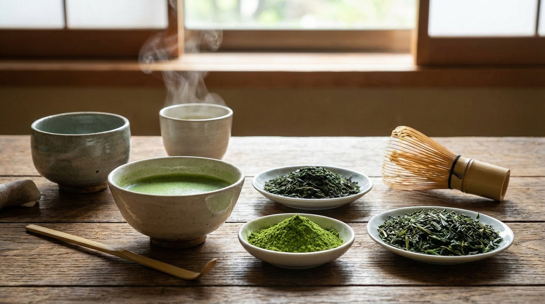 Découvrez les Différentes Variétés de Matcha : Tencha, Sencha et Plus