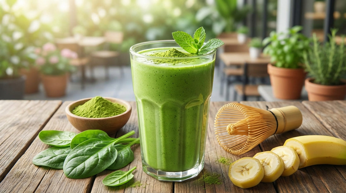 Cremiger Matcha Smoothie: Das 5-Minuten Power-Rezept für den Tag