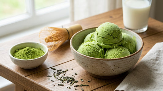 Cremiges Matcha Eis ohne Eismaschine: Das einfache Rezept für zu Hause